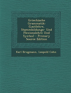Couverture_Griechische Grammatik