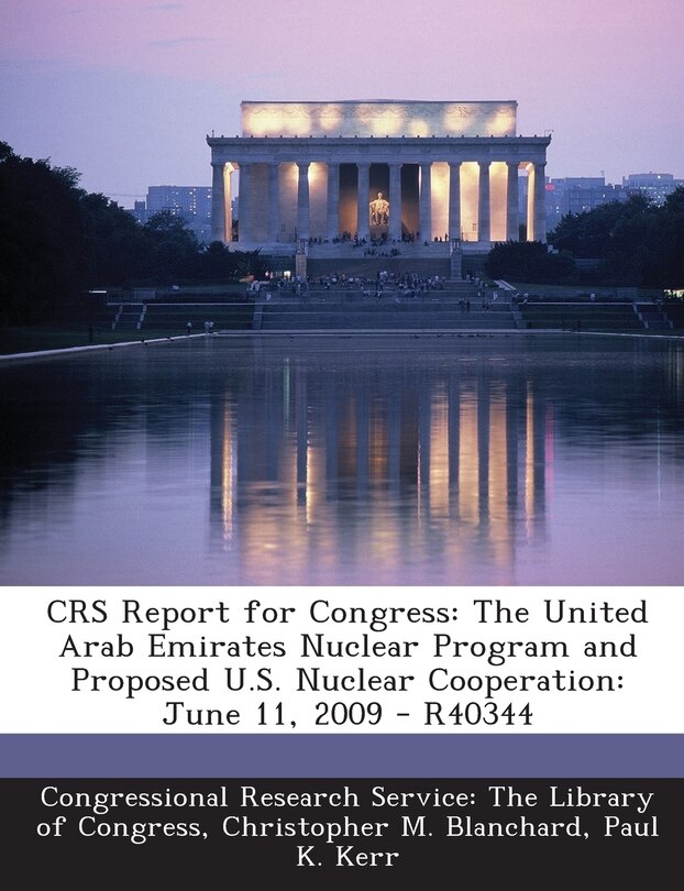 Front cover_Crs Report for Congress