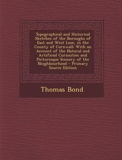 Front cover_Topographical and Historical Sketches of the Boroughs of East and West Looe, in the County of Cornwall