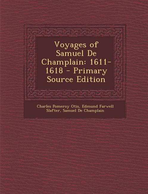 Couverture_Voyages of Samuel De Champlain