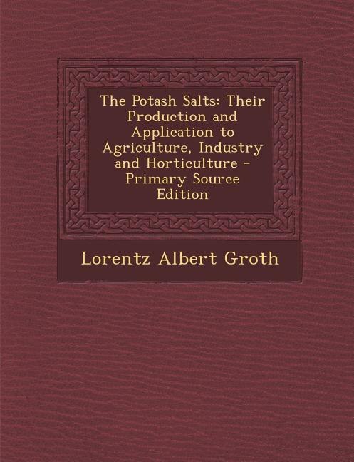 Front cover_The Potash Salts