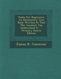 Front cover_Radio For Beginners