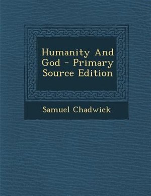 Couverture_Humanity And God