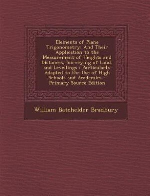 Couverture_Elements of Plane Trigonometry
