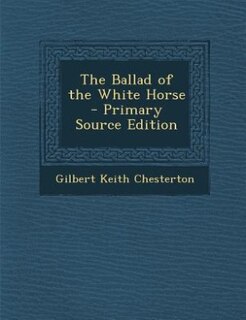 Front cover_The Ballad of the White Horse