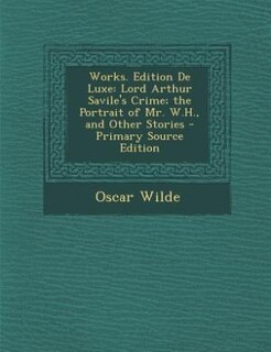 Front cover_Works. Edition De Luxe