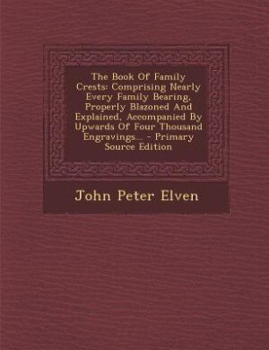 Couverture_The Book Of Family Crests