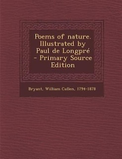 Couverture_Poems of nature. Illustrated by Paul de Longpré