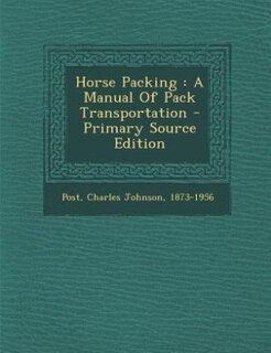 Couverture_Horse Packing