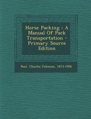 Couverture_Horse Packing