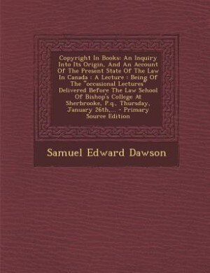 Couverture_Copyright In Books