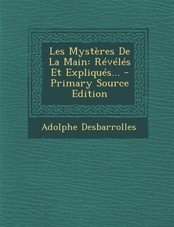 Front cover_Les Mystères De La Main