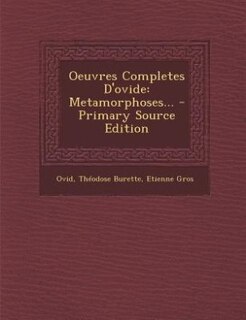 Couverture_Oeuvres Completes D'ovide