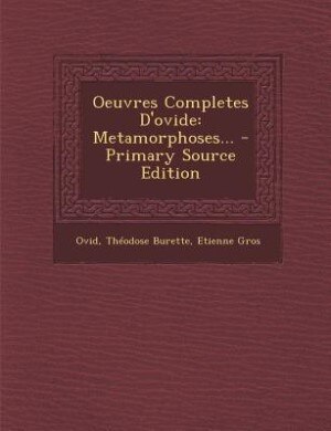 Couverture_Oeuvres Completes D'ovide