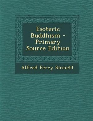 Front cover_Esoteric Buddhism