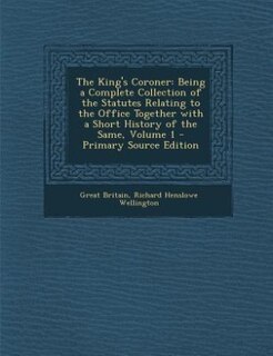 Front cover_The King's Coroner