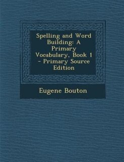 Front cover_Spelling and Word Building