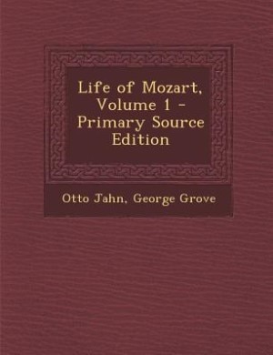 Couverture_Life of Mozart, Volume 1