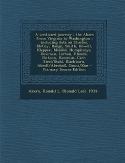 Couverture_A westward journey