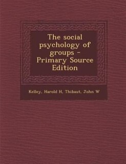 Couverture_The social psychology of groups