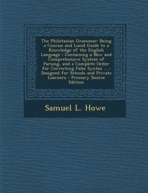 Couverture_The Philotaxian Grammar
