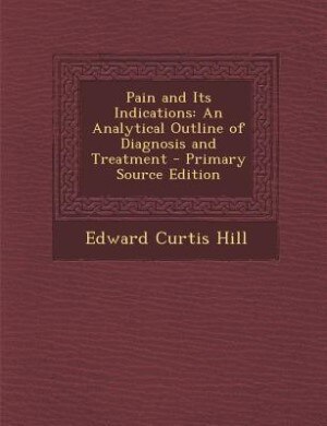 Couverture_Pain and Its Indications