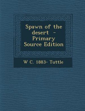 Front cover_Spawn of the desert