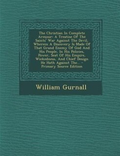 Front cover_The Christian In Complete Armour