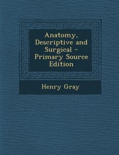 Front cover_Anatomy, Descriptive and Surgical