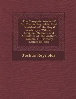 Couverture_The Complete Works of Sir Joshua Reynolds