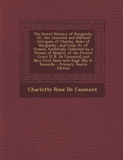 Front cover_The Secret History of Burgundy