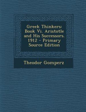 Couverture_Greek Thinkers