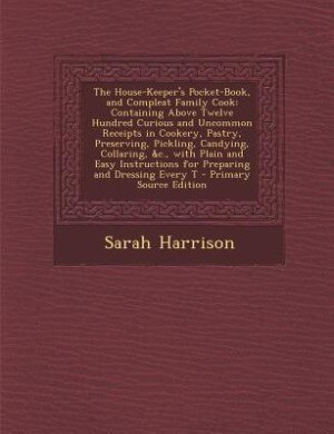 Front cover_The House-Keeper's Pocket-Book, and Compleat Family Cook