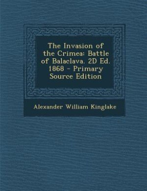 Front cover_The Invasion of the Crimea