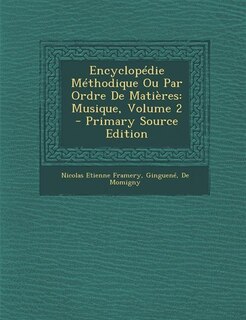 Front cover_Encyclopédie Méthodique Ou Par Ordre De Matières