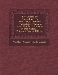 Front cover_Les Contes De Canterbury De Geoffroy Chaucer