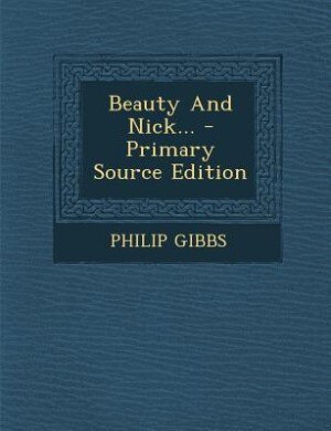 Couverture_Beauty And Nick... - Primary Source Edition