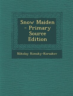 Front cover_Snow Maiden