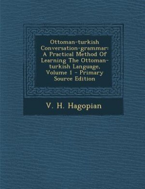 Couverture_Ottoman-turkish Conversation-grammar