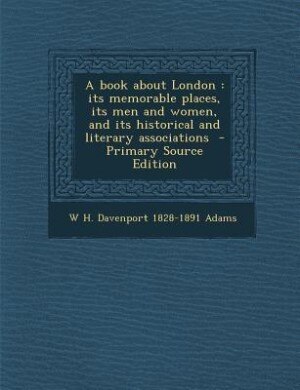 Front cover_A book about London