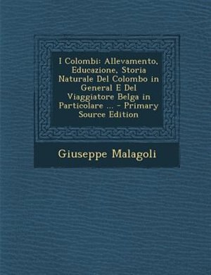 Front cover_I Colombi