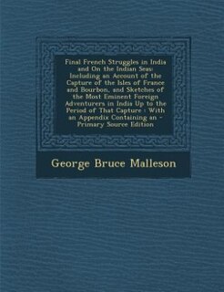 Front cover_Final French Struggles in India and On the Indian Seas