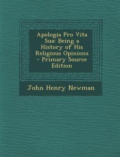 Couverture_Apologia Pro Vita Sua