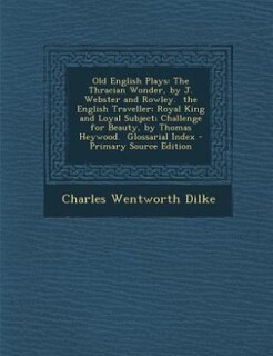 Front cover_Old English Plays