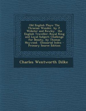 Front cover_Old English Plays