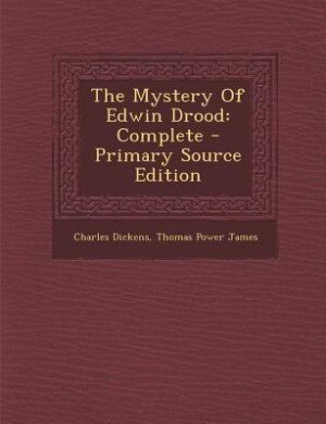 Front cover_The Mystery Of Edwin Drood