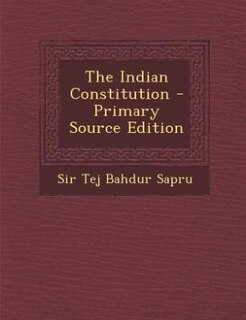 Front cover_The Indian Constitution