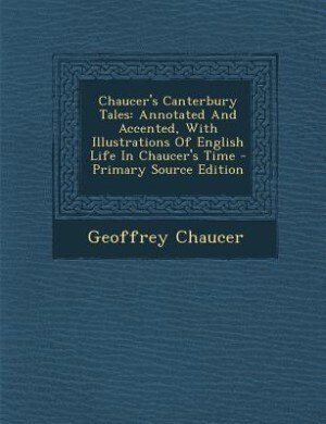 Couverture_Chaucer's Canterbury Tales