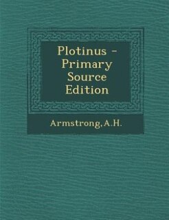 Front cover_Plotinus