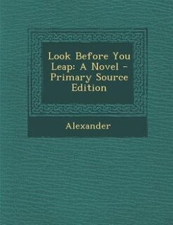 Couverture_Look Before You Leap